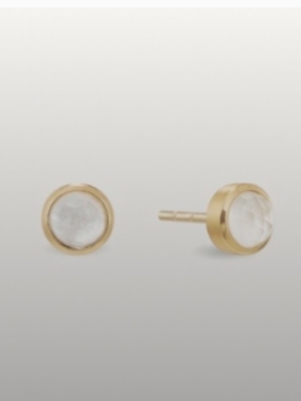 Dean Davidson Signature Small Knockout Stud Earrings | Iridescent Pearl | New Wi